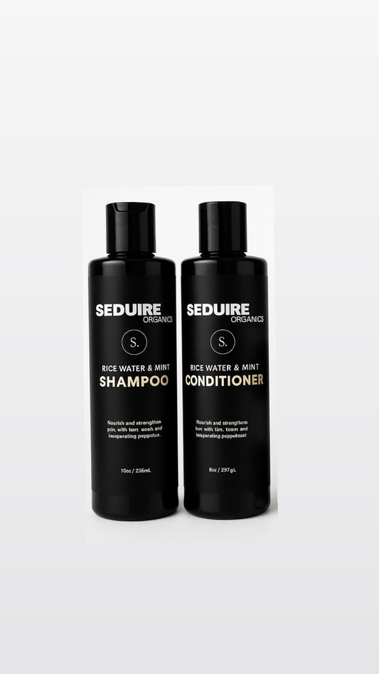 Rice Water Shampoo and conditioner Set